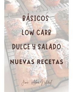 Ebook Básicos Low Carb Keto - NUEVAS RECETAS!