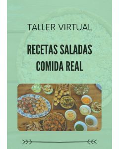 CLASE VIRTUAL RECETAS SALADAS COMIDA REAL (Grabación Vivo)