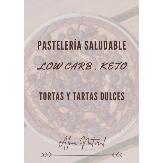 Ebook Tortas y Tartas Dulces Low Carb Keto - COMPLETO