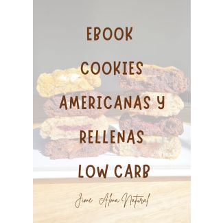 NUEVO! Ebook Cookies Americanas y Rellenas Low Carb
