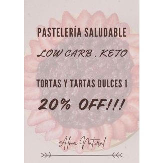 Ebook Tortas y Tartas Dulces Low Carb Keto 1 - COMPLETO