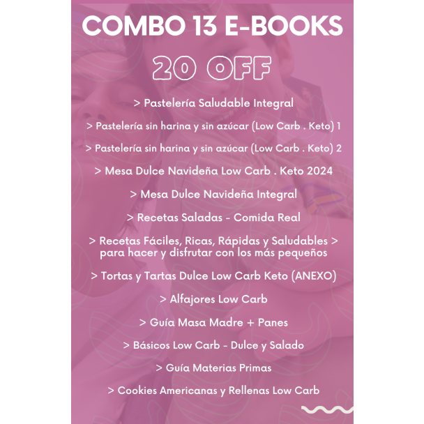 COMBO MIS 13 E-BOOKS ! 20% OFF