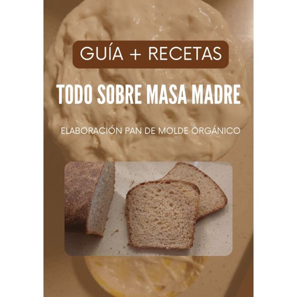 GUÍA PARA ELABORAR MASA MADRE TRADICIONAL + RECETAS PAN DE MOLDE